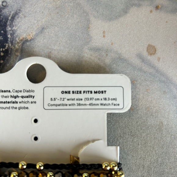 NWT cape diablo Safari Chic Apple Watch Strap - Picture 2 of 9